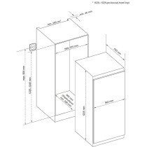 Built-in fridge Kluge KC2192J