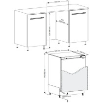 Integreeritav sügavkülmik Kluge KF2096J