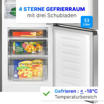 Refrigerator Bomann KG7352IX