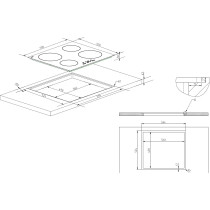 Induction hob Kluge KPI6010B