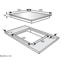 Induction hob Kluge KPI6010B