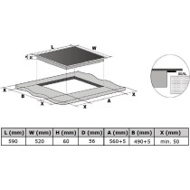 Induction hob Kluge KPI6031B