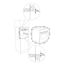 Integreeritav auruahi Kluge KTE1040B