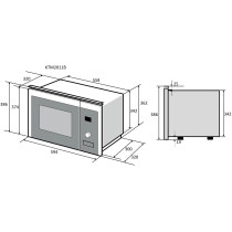 Built-in microwave oven Kluge KTM2011B