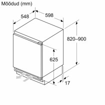 Integreeritav külmik Bosch KUL22ADD0