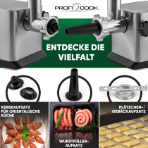 Hakklihamasin ProfiCook PCFW1272