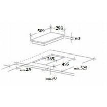 Gaasiplaat Schlosser PGH32GCSFFD, liivakarva