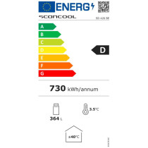 Vitriinkülmik Scandomestic SD426BE