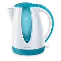 Water kettle Sencor, white/turquoise