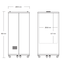 Can cooler Scandomestic TK66BE